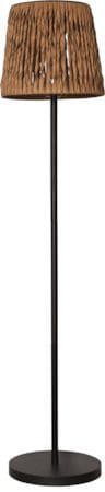 Cesta Solcellelampe 127 cm - brun og svart - Hagemøbler & utemiljø - Hagedekorasjon & utemiljø - Hagebelysning