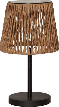 Cesta Solcellelampe 48 cm - brun-svart - Hagemøbler & utemiljø - Hagedekorasjon & utemiljø - Hagebelysning