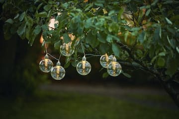 Chania solcelleslynge 245 cm - transparent - Hagemøbler & utemiljø - Hagedekorasjon & utemiljø - Hagebelysning