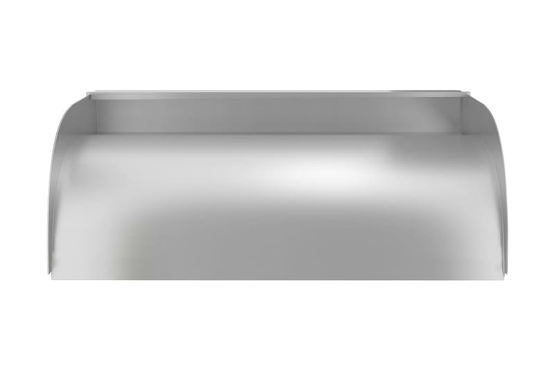 Foss med lysdioder 45x34x14 cm rustfritt stål 304 - Silver - Dam & fontene