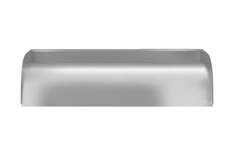 Foss med lysdioder 60x34x14 cm rustfritt stål 304 - Silver - Dam & fontene