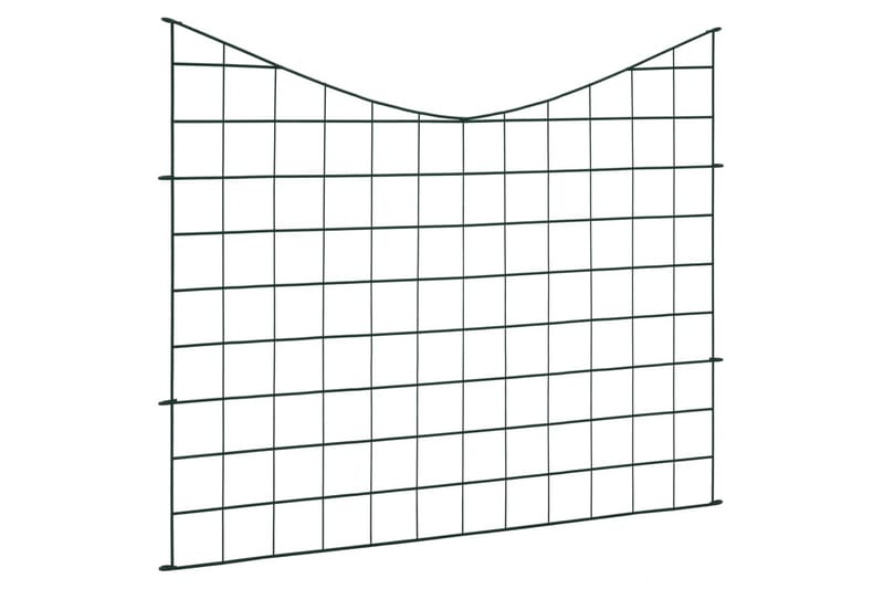 Gjerdesett til hagedam buet ned 77,5x64 cm grønn - Dam & fontene Gjerdesett til hagedam buet ned 77,5x64 cm grønn - Dam & fontene