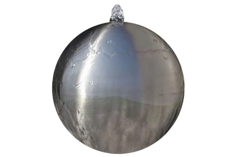 Hagefontene med lysdioder sfrisk rustfritt stål 20 cm - Hagefontene