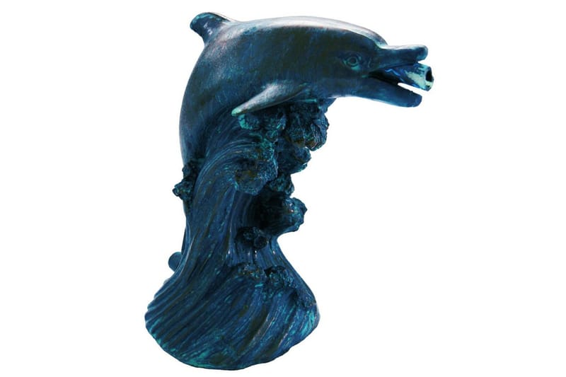 Ubbink Fontenefigur delfin 18 cm 1386020 - Hagefontene Ubbink Fontenefigur delfin 18 cm 1386020 - Hagefontene