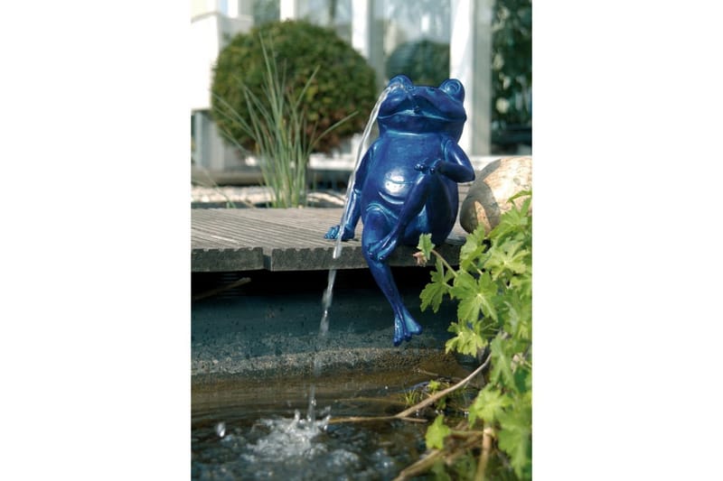 Ubbink Fontenefigur frosk 20,5 cm 1386073 - Hagefontene Ubbink Fontenefigur frosk 20,5 cm 1386073 - Hagefontene