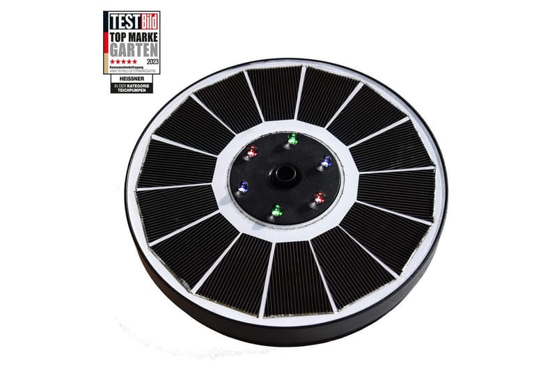 Solcellefontene Heissner Flytende Med LED-belysning - Med LED-belysning - Hagemøbler & utemiljø - Hagedekorasjon & utemiljø - Dam & fontene - Hagefontene