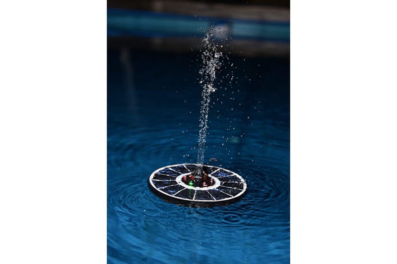 Solcellefontene Heissner Flytende Med LED-belysning - Med LED-belysning - Hagemøbler & utemiljø - Hagedekorasjon & utemiljø - Dam & fontene - Hagefontene