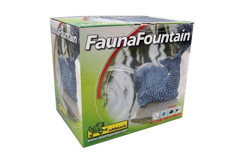 Ubbink Fontenefigur fisk 12,5 cm 1386009 - Hagefontene