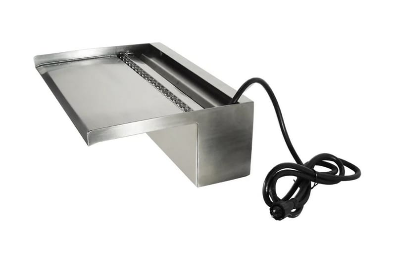Ubbink Foss Niagara LED 30 cm sølv 1312124 - Dam & fontene