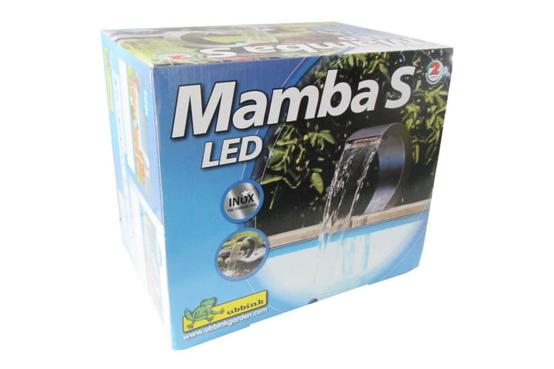 Ubbink Rustfrittstål Hage Foss Mamba S-LED - - Dam & fontene Ubbink Rustfrittstål Hage Foss Mamba S-LED - - Dam & fontene