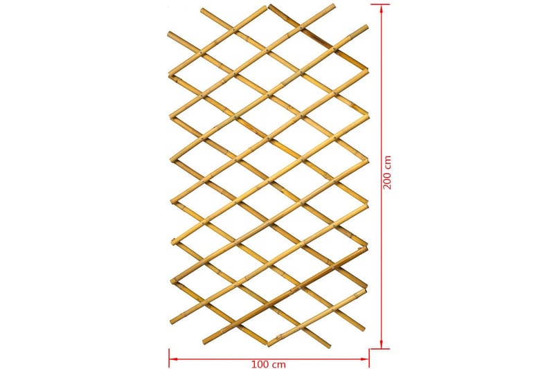 Nature Hageespalier 100x200 cm bambus 6040722 - Espalier