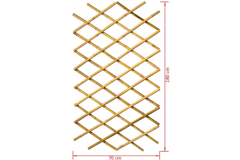 Nature Hageespalier 70x180 cm bambus 6040721 - Espalier