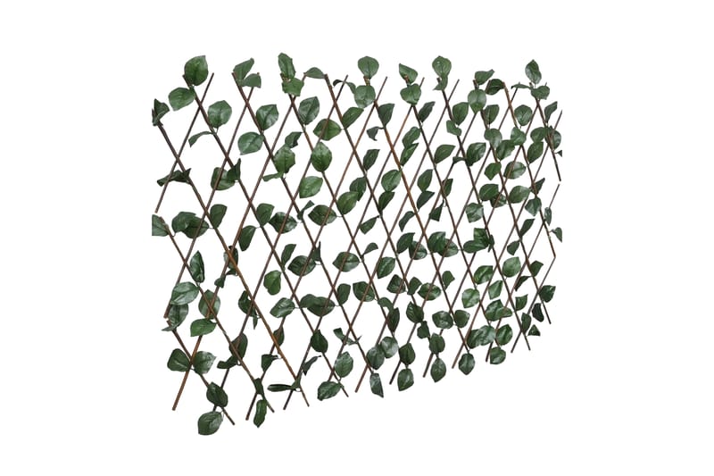 Espaliergjerde selje med kunstige blader 5 stk 180x90 cm - Espalier