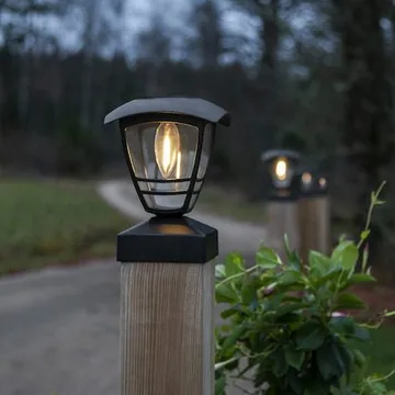 Felix solcelledekorasjon 14 cm - svart - Hagemøbler & utemiljø - Hagedekorasjon & utemiljø - Hagebelysning