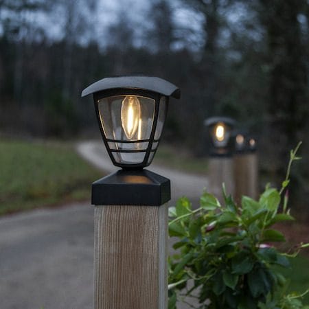 Felix solcelledekorasjon 14 cm - svart - Hagemøbler & utemiljø - Hagedekorasjon & utemiljø - Hagebelysning