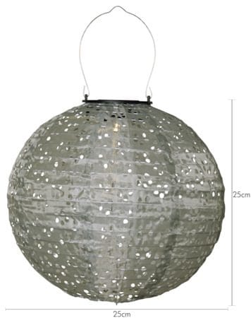 Festa solcelledekorasjon 25 cm - grønn - Hagemøbler & utemiljø - Hagedekorasjon & utemiljø - Hagebelysning