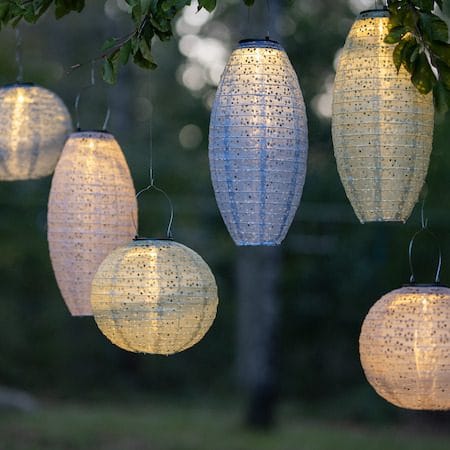 Festa solcelledekorasjon 40 cm - grønn - Hagemøbler & utemiljø - Hagedekorasjon & utemiljø - Hagebelysning