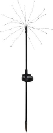 Firework Solar 2-pakning solcelledekorasjoner 60 cm - svart - Hagemøbler & utemiljø - Hagedekorasjon & utemiljø - Hagebelysning
