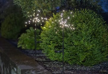Firework Solar 2-pakning solcelledekorasjoner 60 cm - svart - Hagemøbler & utemiljø - Hagedekorasjon & utemiljø - Hagebelysning