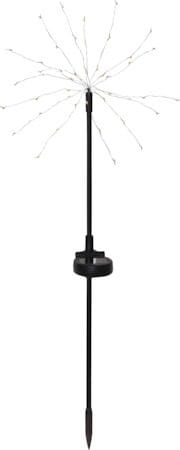 Firework Solar 2-pakning solcelledekorasjoner 60 cm - svart - Hagemøbler & utemiljø - Hagedekorasjon & utemiljø - Hagebelysning