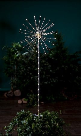 Firework utendørs dekorasjonsbelysning 36 cm - transparent - Hagemøbler & utemiljø - Hagedekorasjon & utemiljø - Hagebelysning