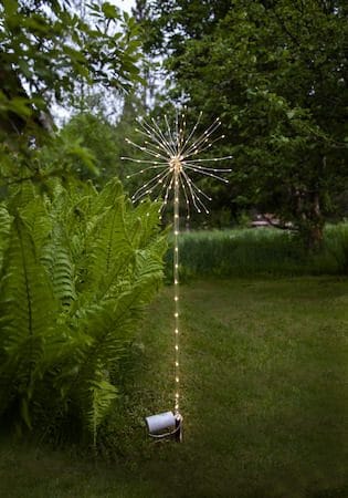Firework utendørs dekorasjonsbelysning 36 cm - transparent - Hagemøbler & utemiljø - Hagedekorasjon & utemiljø - Hagebelysning
