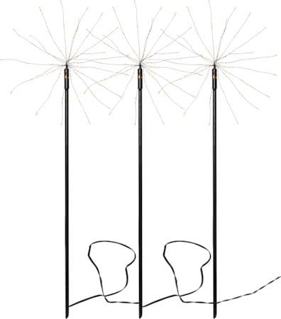 Firework utendørsdekorasjon med belysning - svart - Hagemøbler & utemiljø - Hagedekorasjon & utemiljø - Hagebelysning