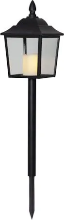 Flame LED-gravlykt 52 cm - svart - Hagemøbler & utemiljø - Hagedekorasjon & utemiljø - Hagebelysning