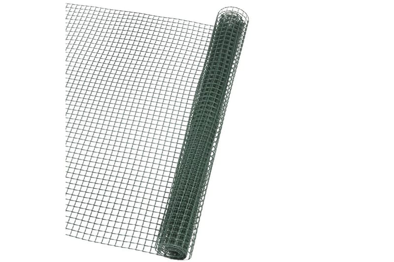 Nature Gjerdeskjerm firkantet netting 5x5 mm 1x3 m grønn - Gjerder & Grinder