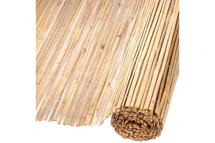 Nature Hageskjerm bambus 1,5x5 m - Gjerder & Grinder