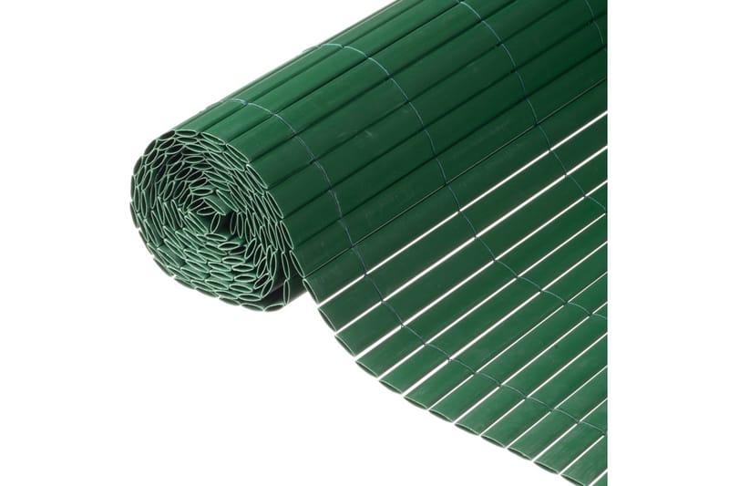 Nature Hageskjerm dobbeltsidig PVC 1x3m grønn - Gjerder & Grinder
