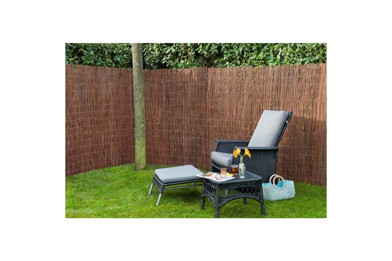 Nature Hageskjerm selje 1x5 m 5 cm tykk -   - Gjerder & Grinder