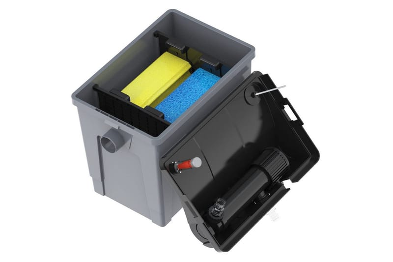 Gravitasjonsfilter Heissner Sett Pumpe UVC 10000L