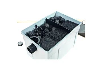 Gravitasjonsfilter Heissner Sett Pumpe UVC 16000L - Hagemøbler & utemiljø - Hagedekorasjon & utemiljø - Dam & fontene