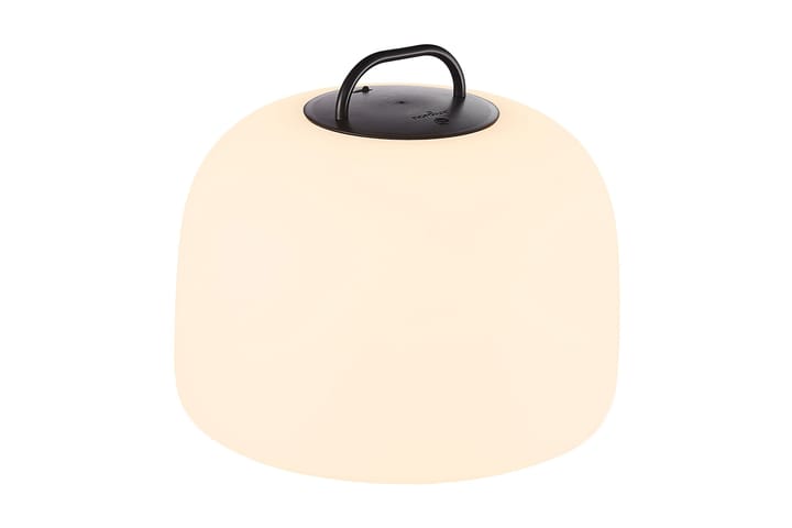 Portabel Utendørslampe Kettle 36 Oppladbar Svart/Hvit - NORDLUX - Balkongbelysning - LED-belysning utendørs - Bordlampe utendørs - Hagebelysning