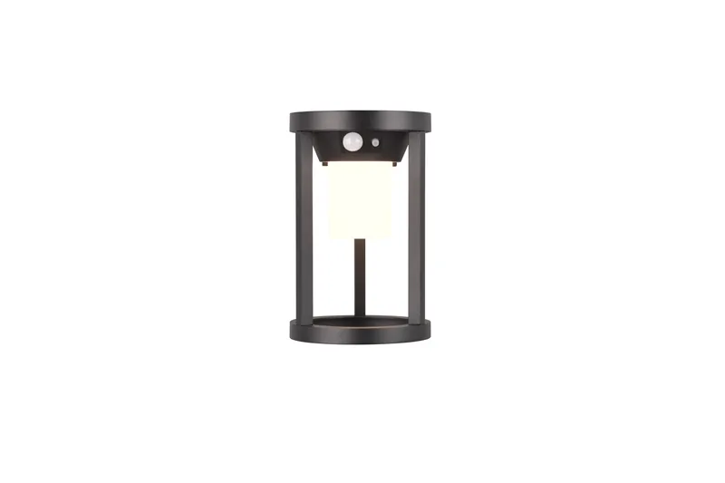 Solcellvägglampa Carmo Antracit Matte Black - Hagemøbler & utemiljø - Hagedekorasjon & utemiljø - Hagebelysning