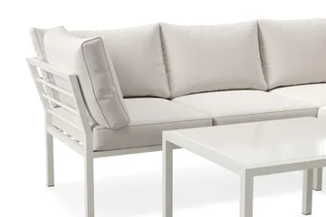 Ariany hjørnesofa utendørs 5-seters - Beige - Hagemøbler & utemiljø - Loungemøbler - Loungegrupper