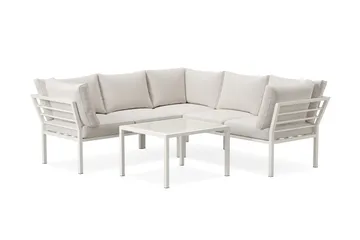 Ariany hjørnesofa utendørs 5-seters - Beige - Hagemøbler & utemiljø - Loungemøbler - Loungegrupper