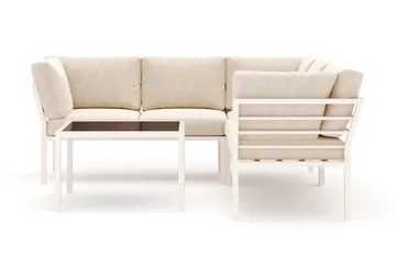 Ariany Sofagruppe 5-seter - Beige - Hagemøbler & utemiljø - Loungemøbler - Loungegrupper