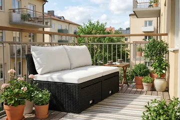 Bahamas Balkongsofa - Hagemøbler & utemiljø - Balkong & terrasse - Balkongmøbler - Balkongsofa