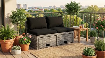 Bahamas Balkongsofa - Hagemøbler & utemiljø - Balkong & terrasse - Balkongmøbler - Balkongsofa