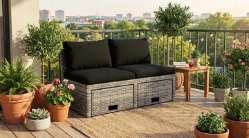 Bahamas Balkongsofa - Hagemøbler & utemiljø - Balkong & terrasse - Balkongmøbler - Balkongsofa