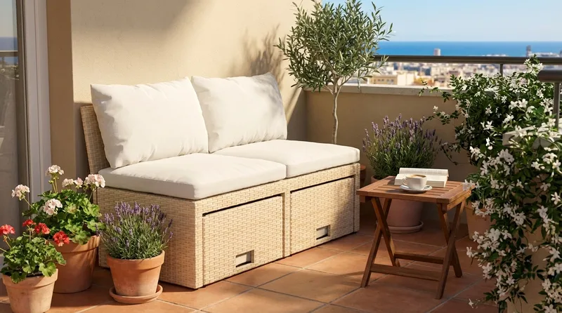 Bahamas Balkongsofa - Hagemøbler & utemiljø - Balkong & terrasse - Balkongmøbler - Balkongsofa