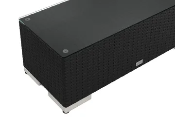 Bahamas Endemodul Utendørs 90 cm - Svart - Hagemøbler & utemiljø - Øvrig hagemøbler - Moduler