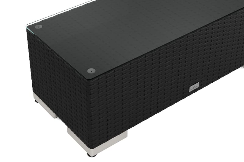 Bahamas Endemodul Utendørs 90 cm - Svart - Hagemøbler & utemiljø - Øvrig hagemøbler - Moduler