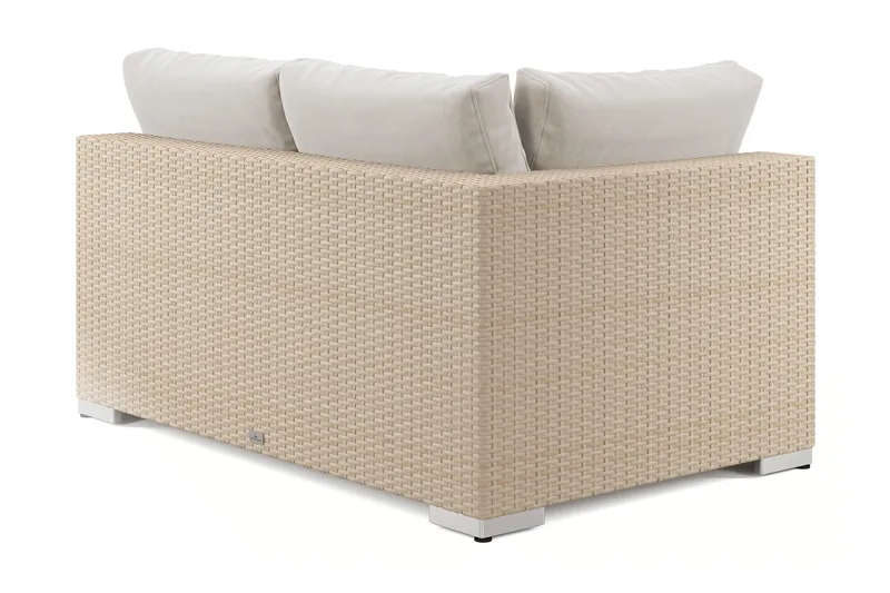 Bahamas Høyremodul Utendørs 140 cm - Beige - Hagemøbler & utemiljø - Øvrig hagemøbler - Moduler - Høyremodul hagesofa