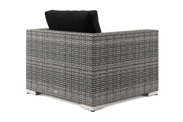 Bahamas Lounge Lenestol Utendørs i Kunstrotting - Grå - Hagemøbler & utemiljø - Loungemøbler - Loungestol utendørs