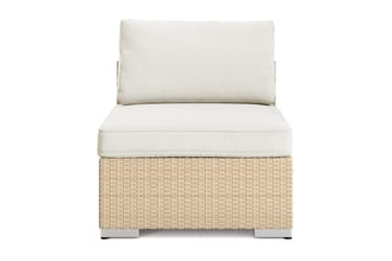 Bahamas Midtmodul Utendørs - Beige - Hagemøbler & utemiljø - Øvrig hagemøbler - Moduler - Midtmodul hagesofa