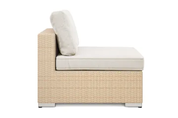 Bahamas Midtmodul Utendørs - Beige - Hagemøbler & utemiljø - Øvrig hagemøbler - Moduler - Midtmodul hagesofa
