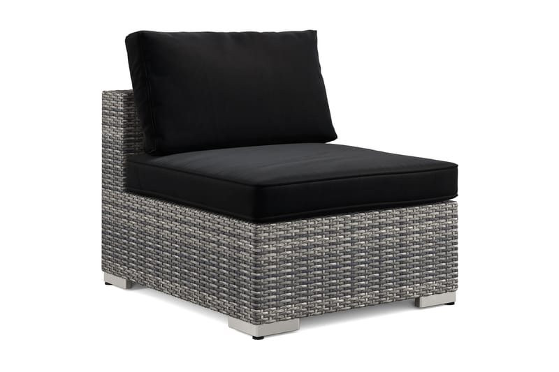 Bahamas Midtmodul Utendørs i Kunstrotting, Grå